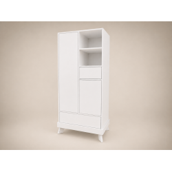 Geri 2-door cabinet in white