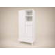 Geri 2-door cabinet in white