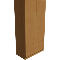 Soma 2-door cabinet in beech color Soma 2-door cabinet in beech color
